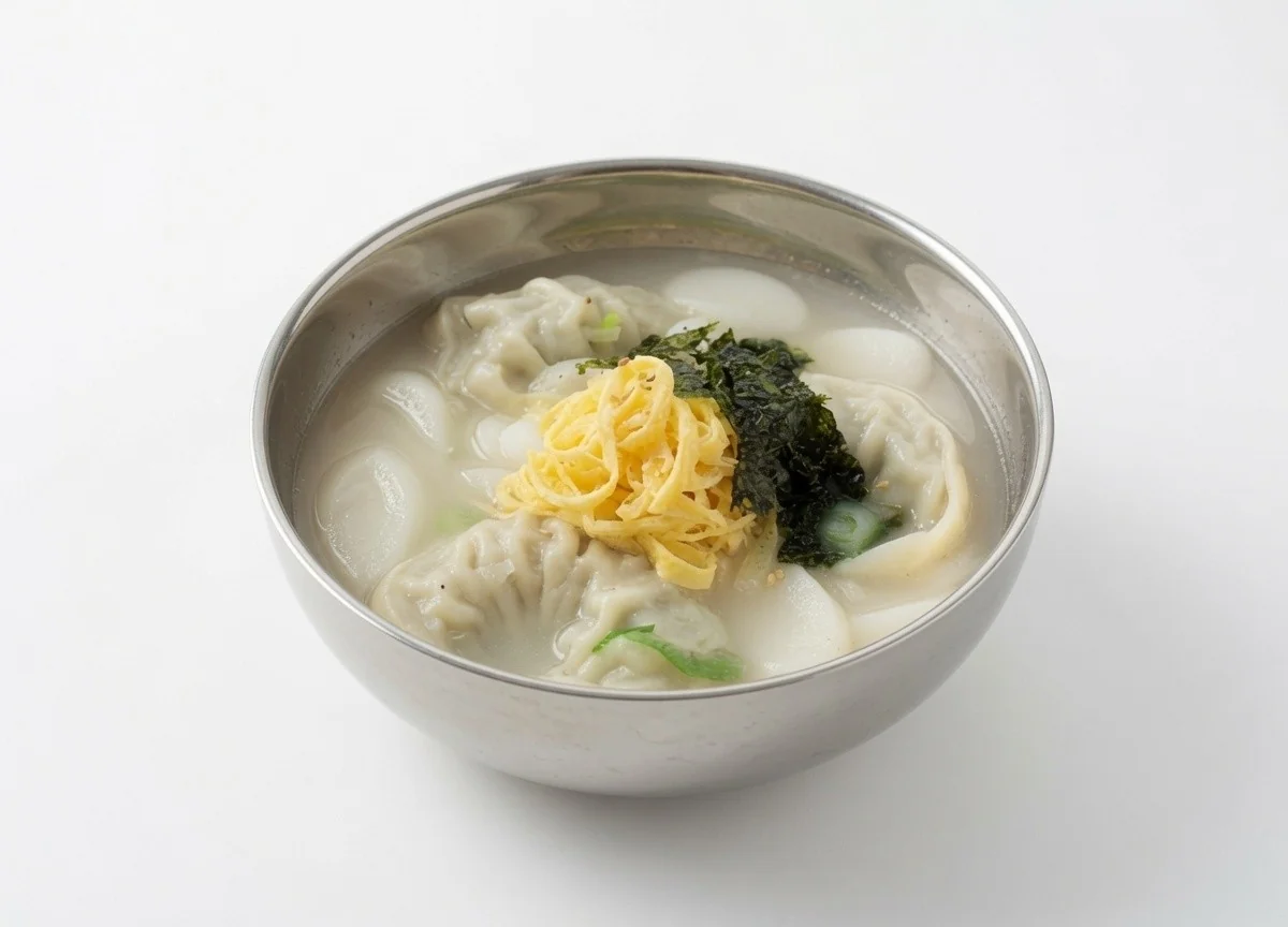 동교리막국수 떡만두국